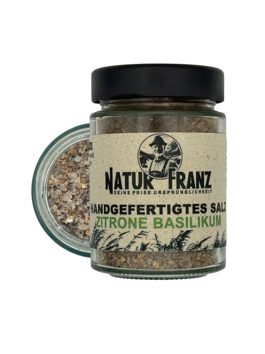 Zitrone Basilikum Salz