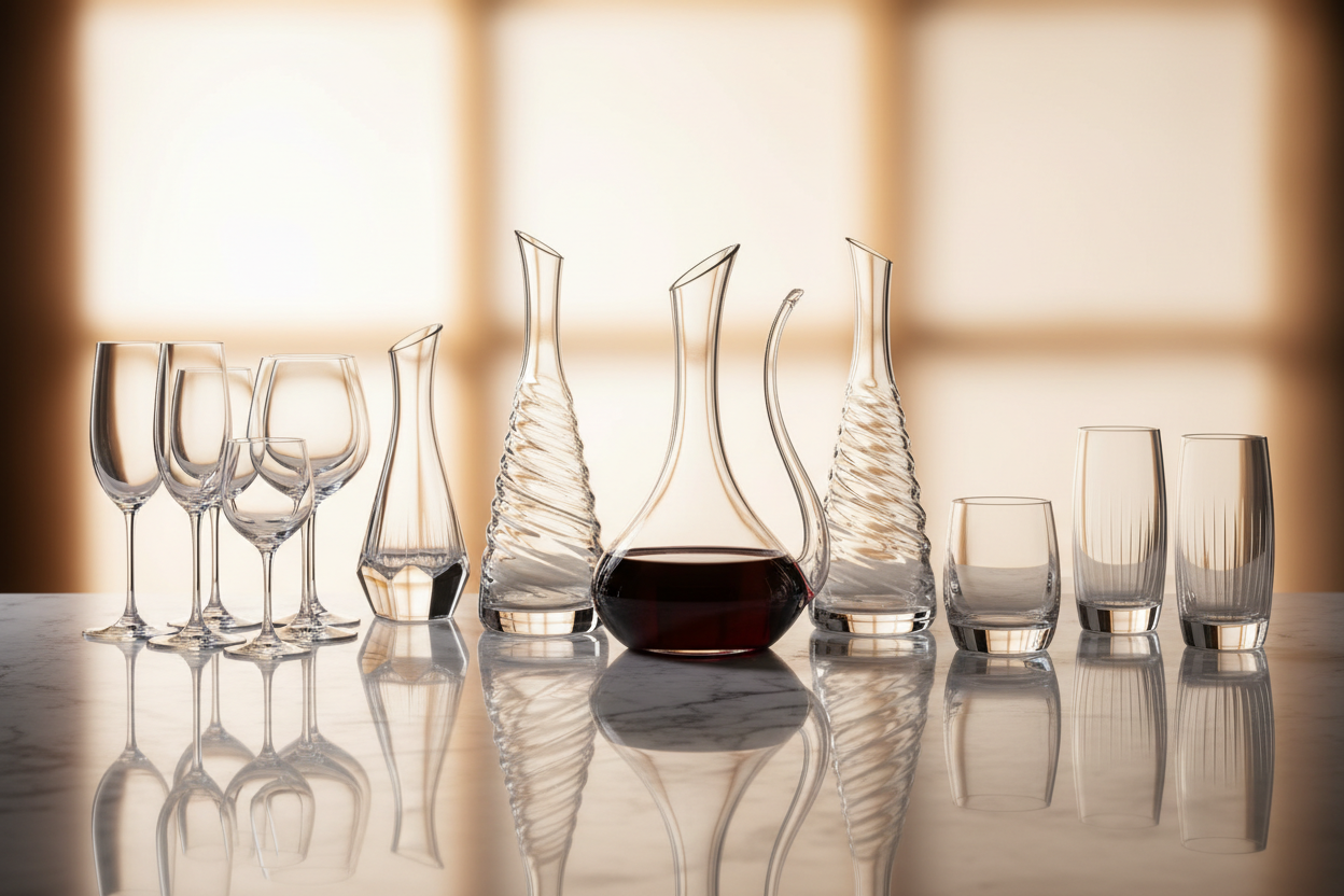 GLÄSER / KARAFFEN