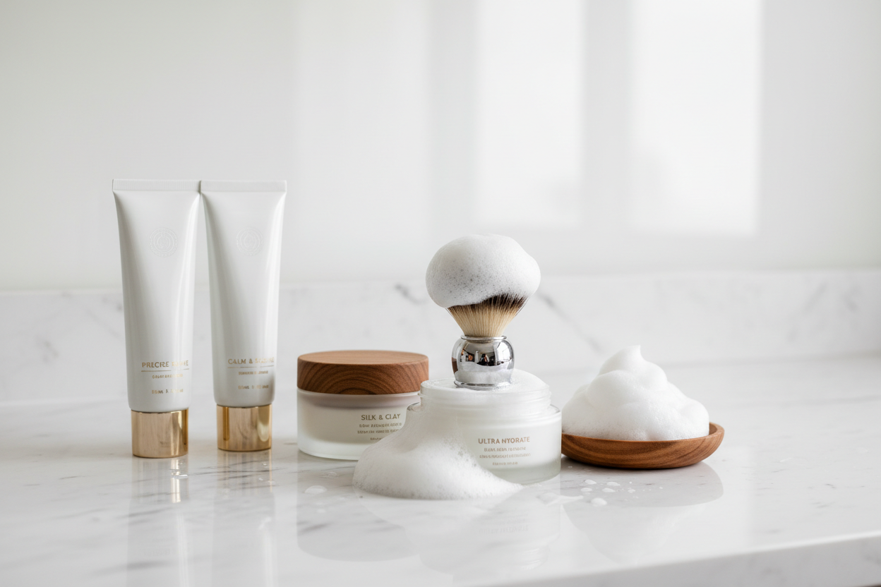 Rasiercremes & Rasurpflege bei LUMAVEO – Für sanfte, glatte Rasur