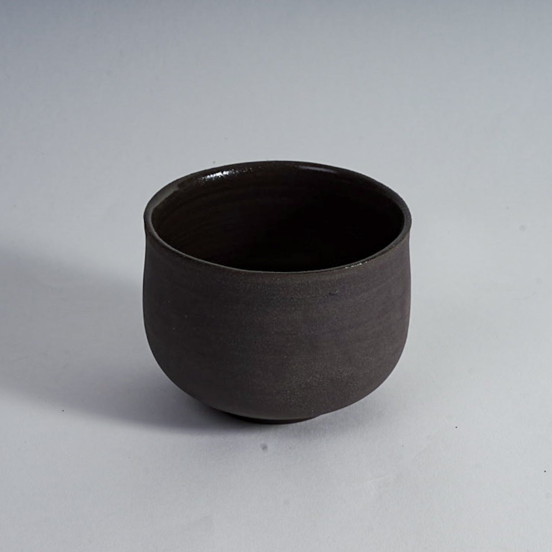 Ocha Teetasse grau/schwarz | Matcha Tasse