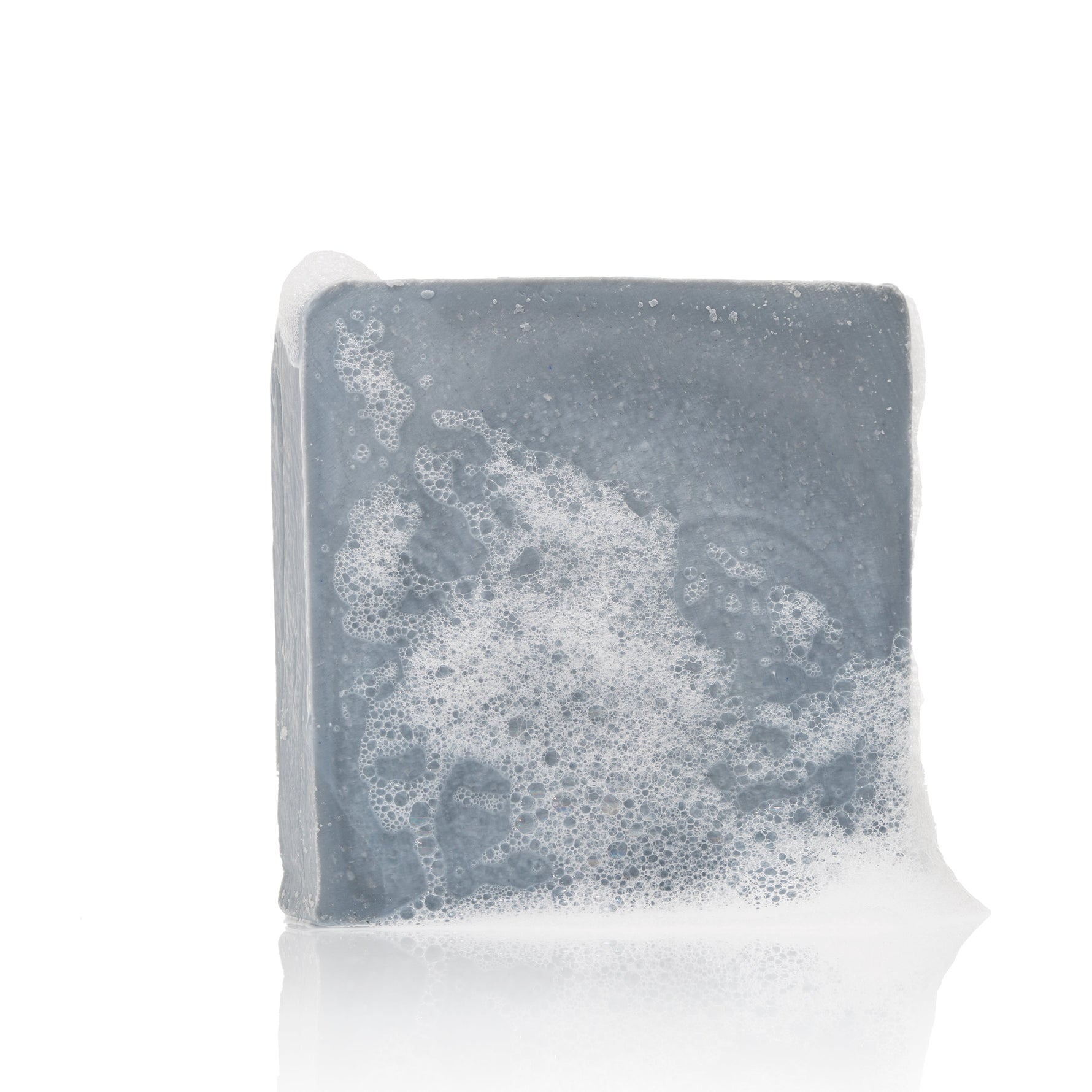 Seife block 001 | bei unreiner, fettiger Haut | bei fettigem Haar | mit Aktivkohle + Zedernöl