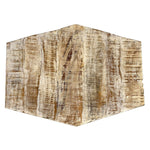 Beistelltisch - 56 x 47 cm - nachhaltig Wohnzimmer Tisch - Couchtisch - Nizza - Metall-Gestell