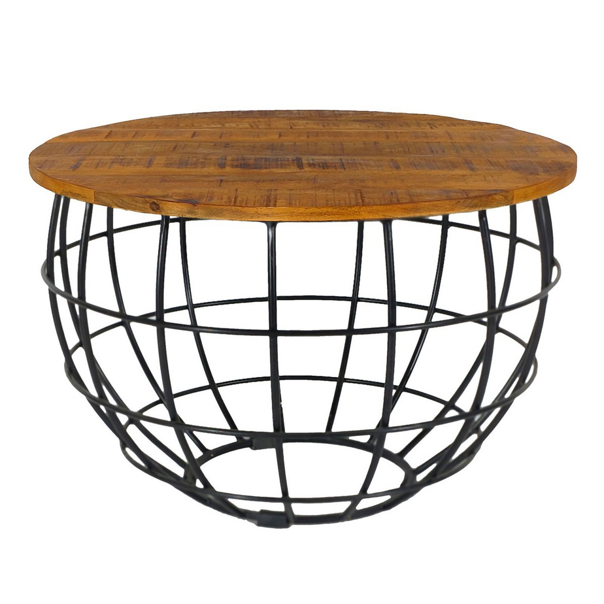 Beistelltisch - nachhaltig Couchtisch Wohnzimmer-Tisch - rund - Lexington - ø 55 cm