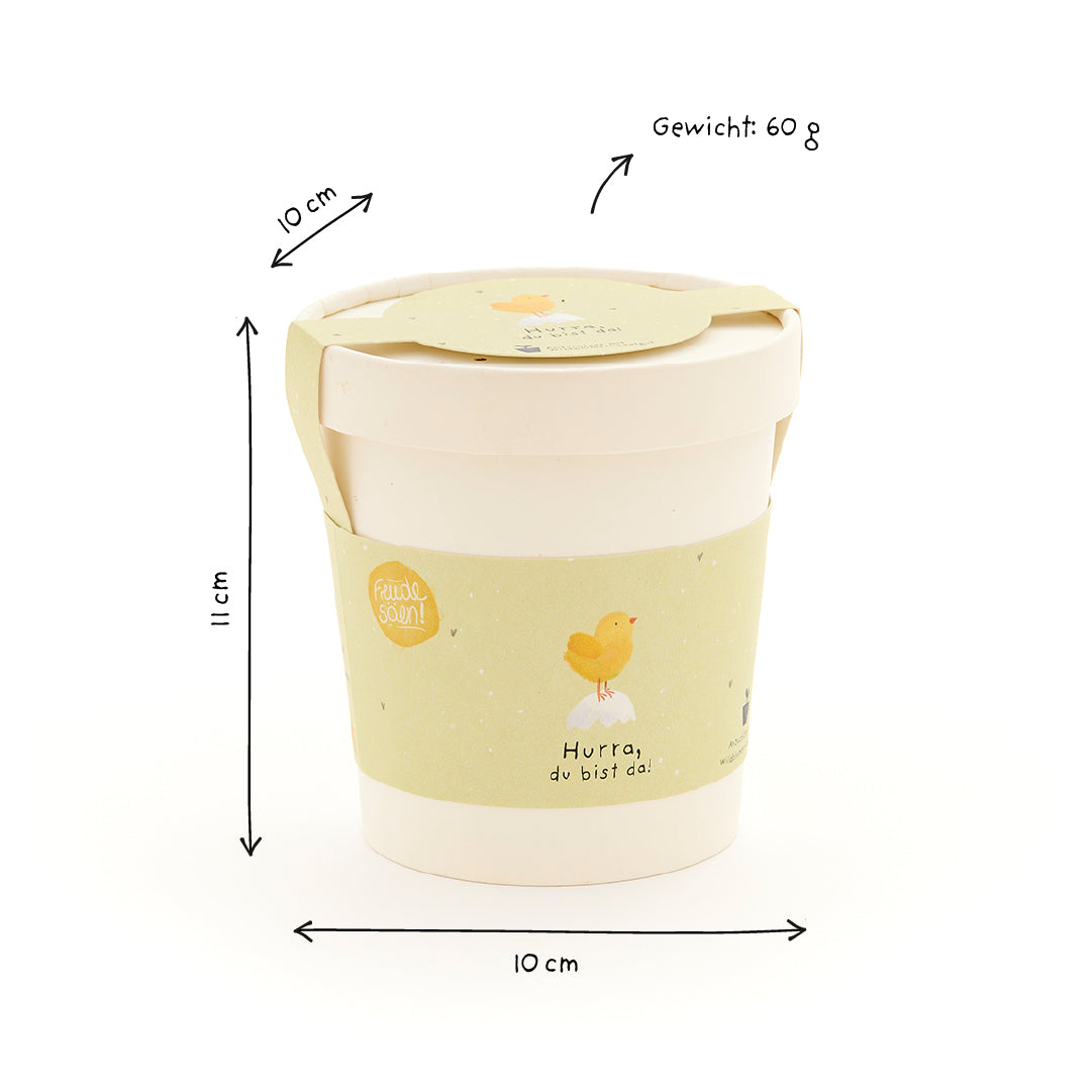 Hurra, du bist da - Becher