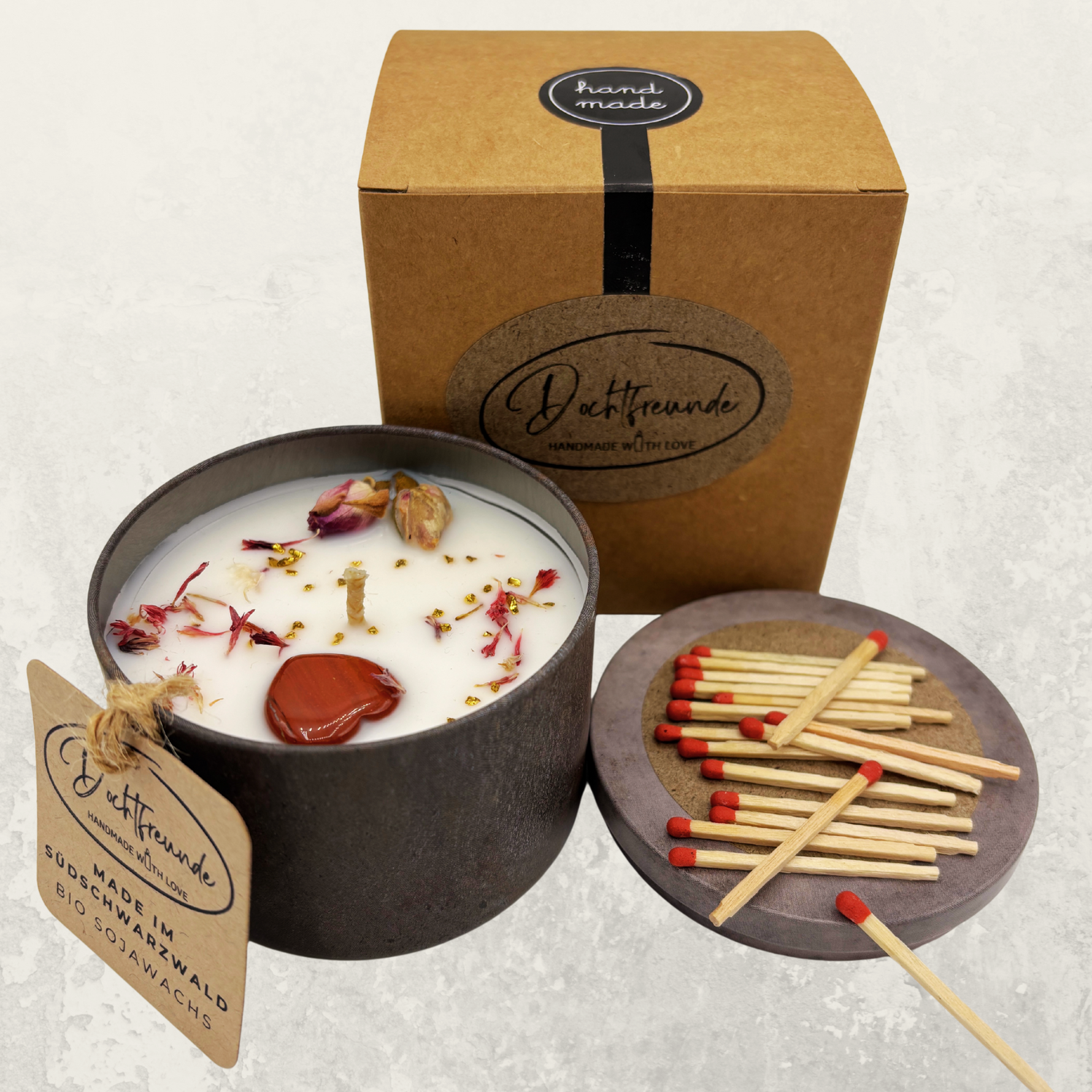 Sternzeichen Wassermann Duftkerze - Handgemachte Sojawachs-Kerze - Personalisiertes Astrologie-Geschenk