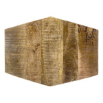 Beistelltisch - 56 x 47 cm - nachhaltig Wohnzimmer Tisch - Couchtisch - Nizza - Metall-Gestell