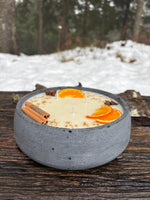 Handgemachte Betonkerze "Big Black"  Duft Vanilla Toffee von DochtFreunde