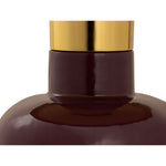 Beistelltisch rund ø 45 H 45 cm Dekotisch Lampentisch Sofatisch Glam Tisch Metall und Emaille