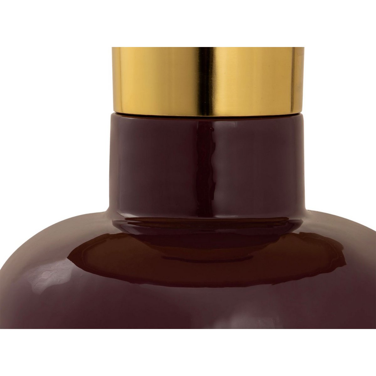 Beistelltisch rund ø 45 H 45 cm Dekotisch Lampentisch Sofatisch Glam Tisch Metall und Emaille