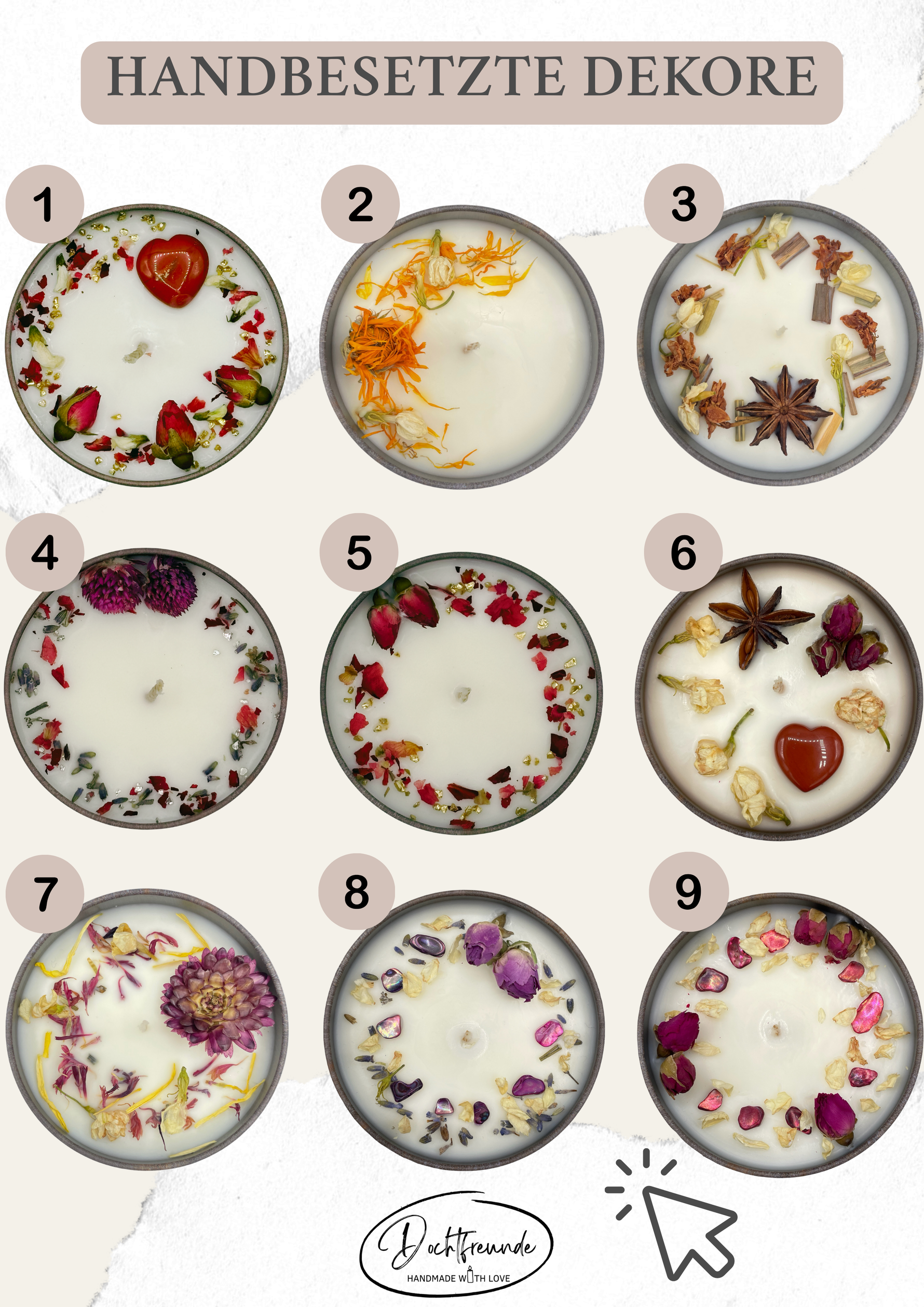 Sternzeichen Widder Duftkerze - Handgemachte Sojawachs-Kerze - Personalisiertes Astrologie-Geschenk