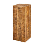 Blumensäule - 27x27 H50 o. 73cm - Pflanzenständer - Mangoholz