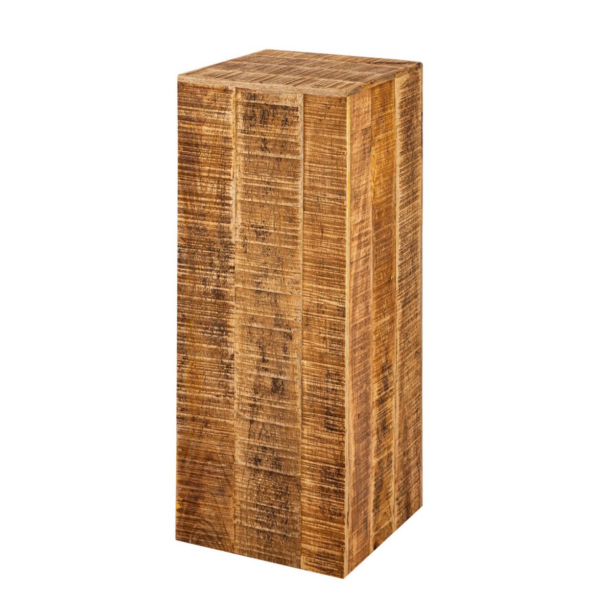 Blumensäule - 27x27 H50 o. 73cm - Pflanzenständer - Mangoholz