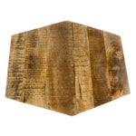 Beistelltisch - 56 x 47 cm - nachhaltig Wohnzimmer Tisch - Couchtisch - Nizza - Metall-Gestell