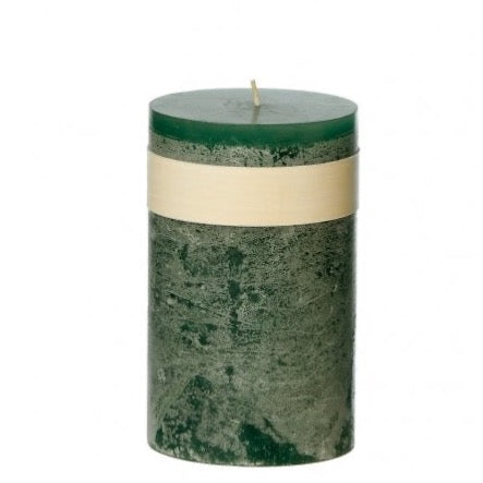 Blockkerze Timber 8x23cm, in vielen Farben