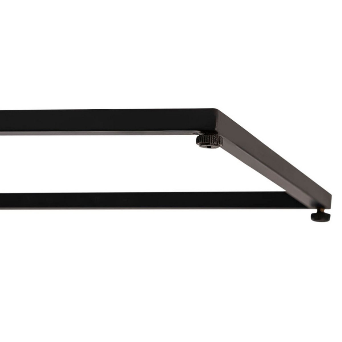 Beistelltisch - Laptoptisch - 25x60x40cm - "Toronto" aus recyceltem Mangoholz und Metall