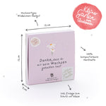 Pflanzkästchen - Danke wachsen