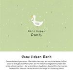 Pflanzkästchen - Gans lieben Dank
