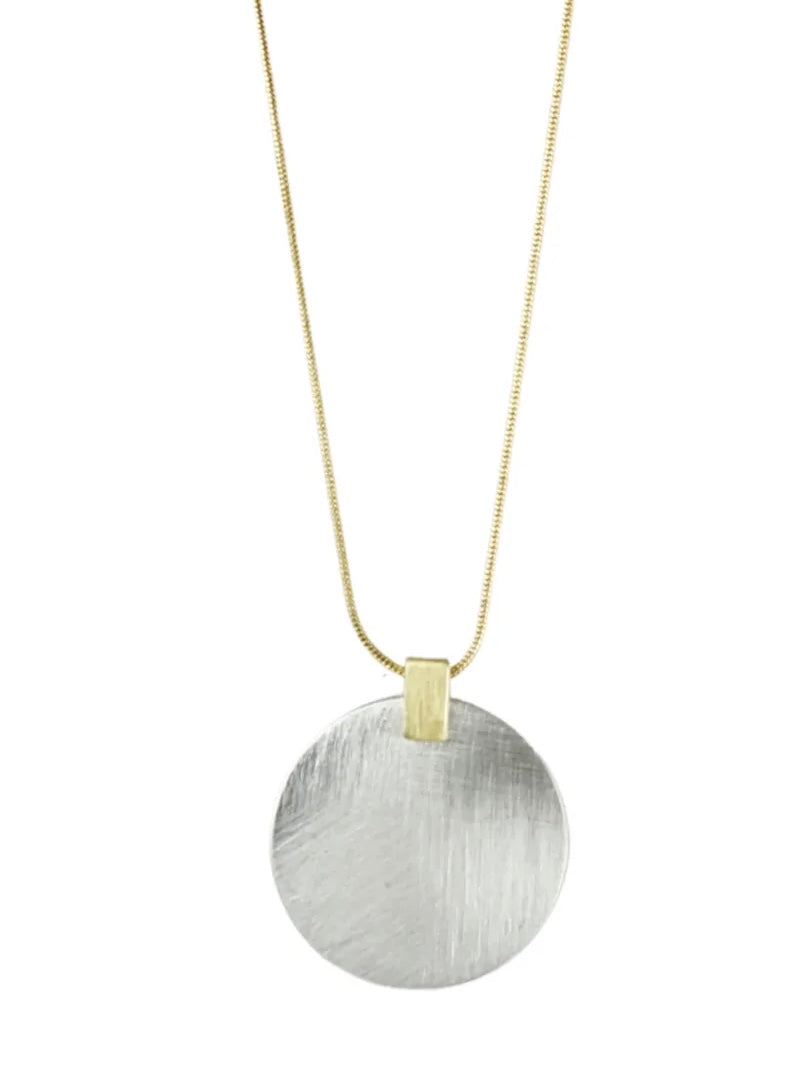 Halskette Vanity adjustable 2 Tone Dot, gold oder silber