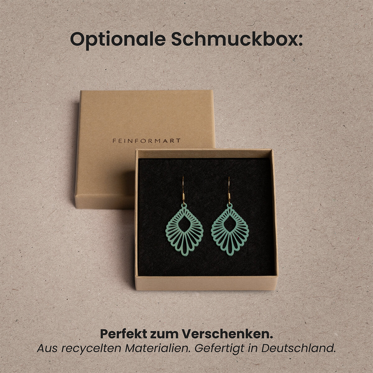 Ohrringe / Ohrhänger aus Holz | Sunwheel