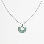 Halskette mit Holzanhänger - 'Boho'