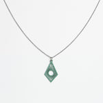 Halskette mit Holzanhänger - 'Sunrise'