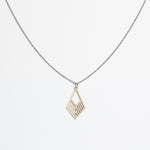 Halskette mit Holzanhänger - 'Tribe'