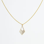 Halskette mit Holzanhänger - 'Tribe'