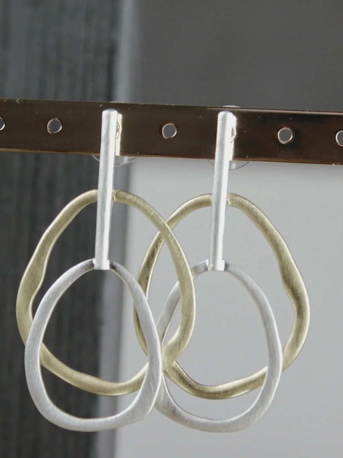 Ohrstecker Elysian 2-tone Statement, in 2 Farben