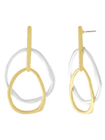 Ohrstecker Elysian 2-tone Statement, in 2 Farben