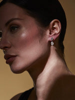 Ohrhänger Bianca silberfarben, in 2 Farben