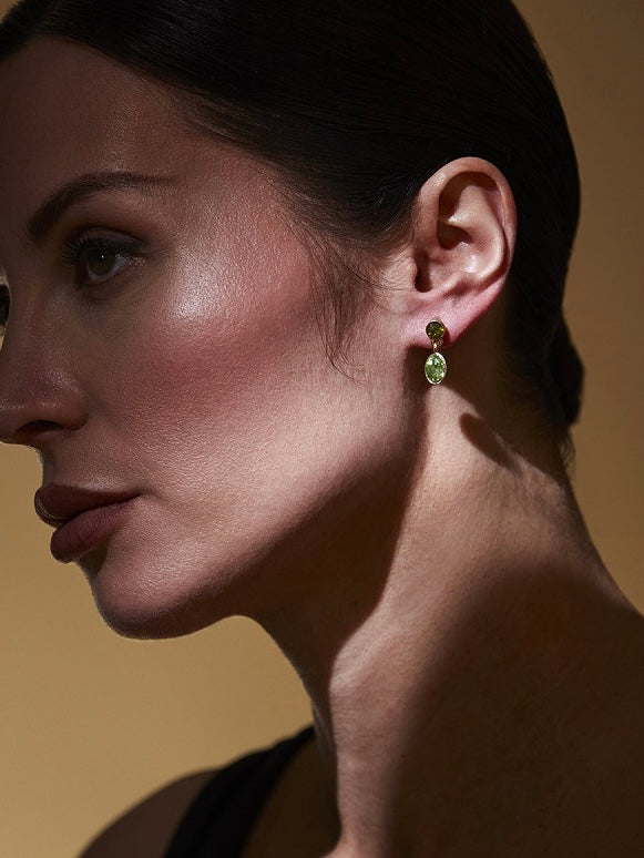 Ohrhänger Bianca goldfarben, in mehreren Farben