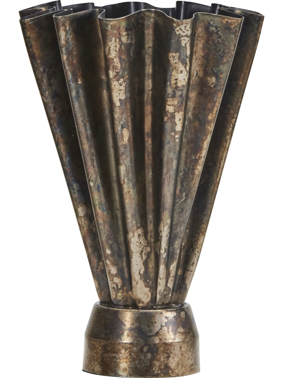 Eisenvase HDFlood antikbraun