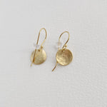 Ohrhänger Moon S Hippies, in silber und gold