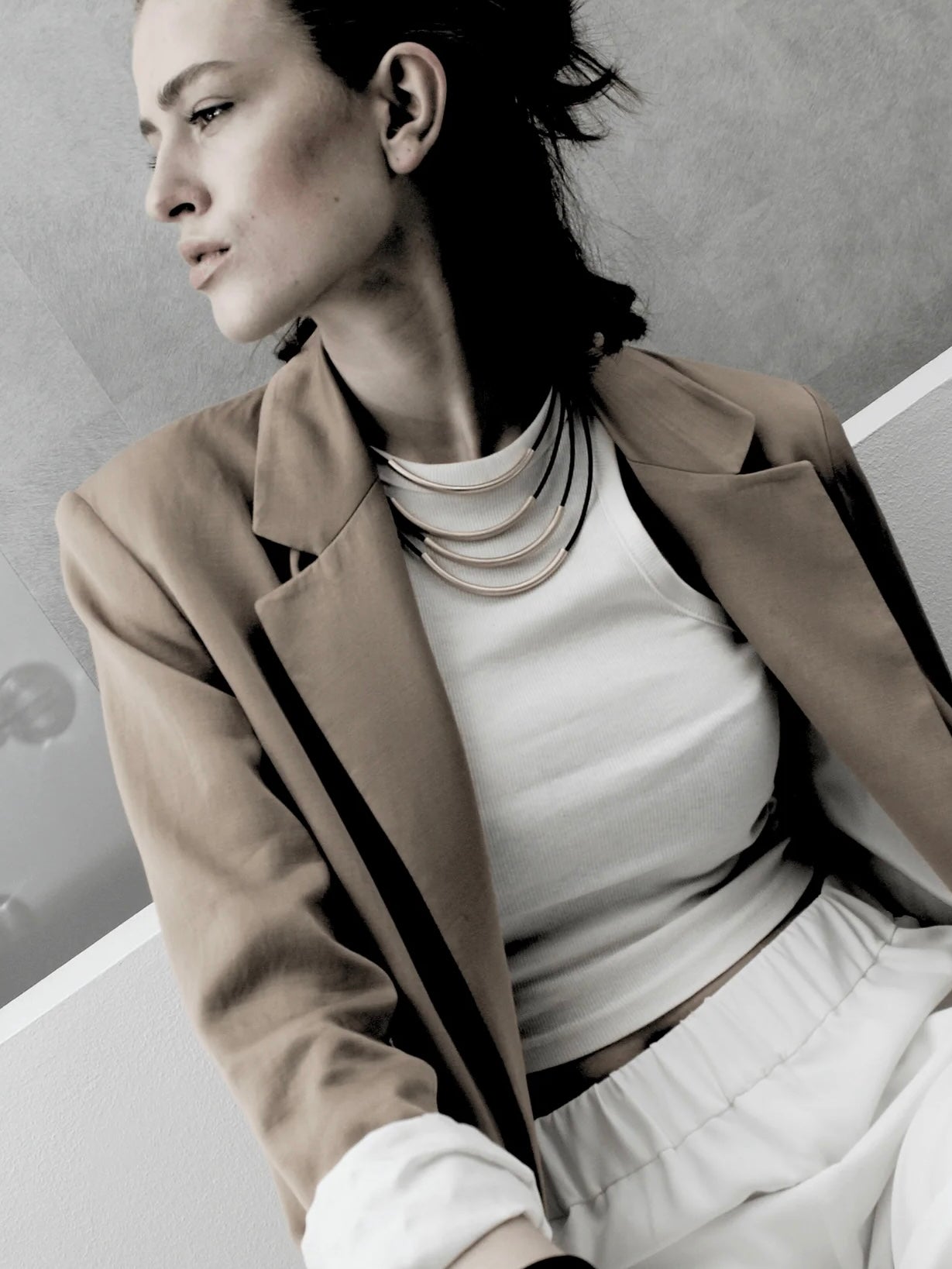 Halskette Nostalgie Multi String, in 2 Farben