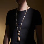 Halskette Camilla braun