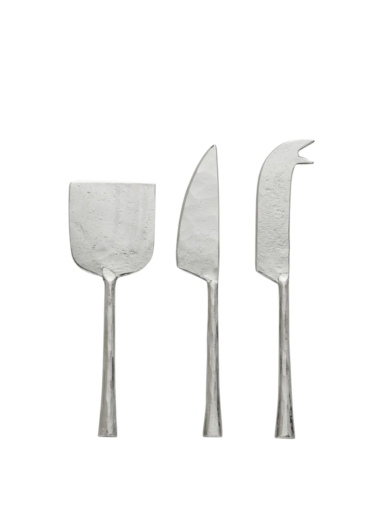 Käsemesser 3er-Set Demilla silber