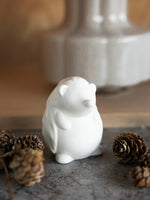 Deko-Igel Rufus weiß