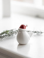 Deko-Vogel Elin rot, in 3 Größen