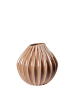 Vase Wide M apricot