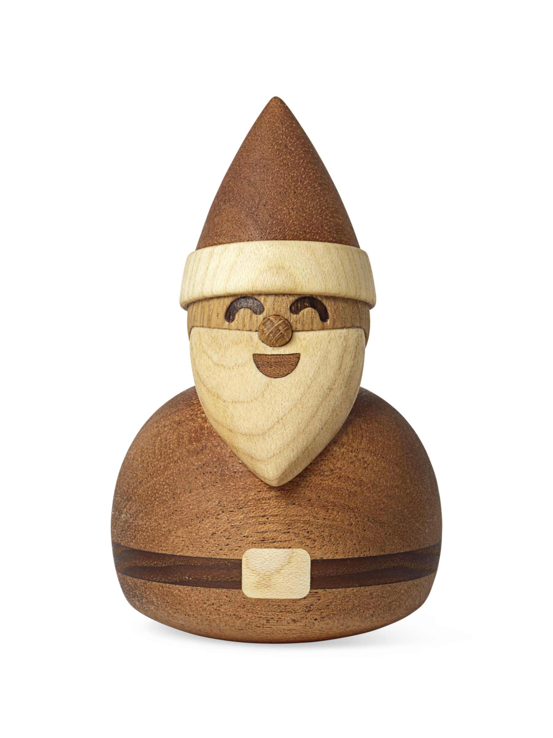 Holzfigur Santa