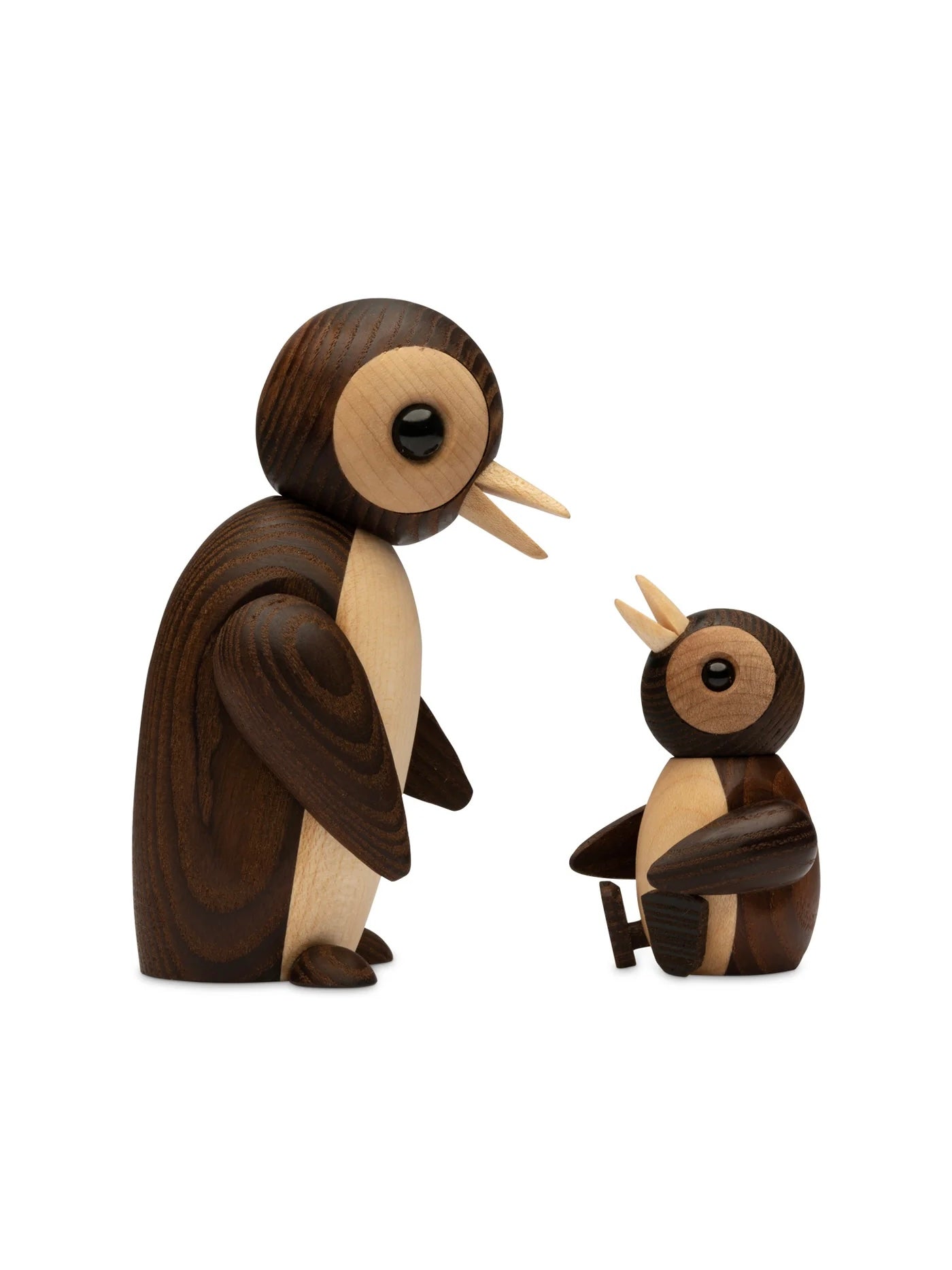 Holzfigur Pinguin Frost