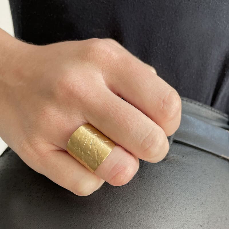 Ring Anita, in silber und gold