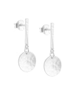 Ohrstecker Moon S Pendant, in silber und gold