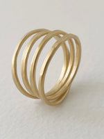 Ring Paris big, in silber und gold