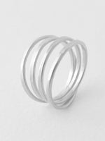 Ring Paris big, in silber und gold