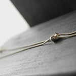 Halskette Vanity adjustable 2 Tone half Circle gold