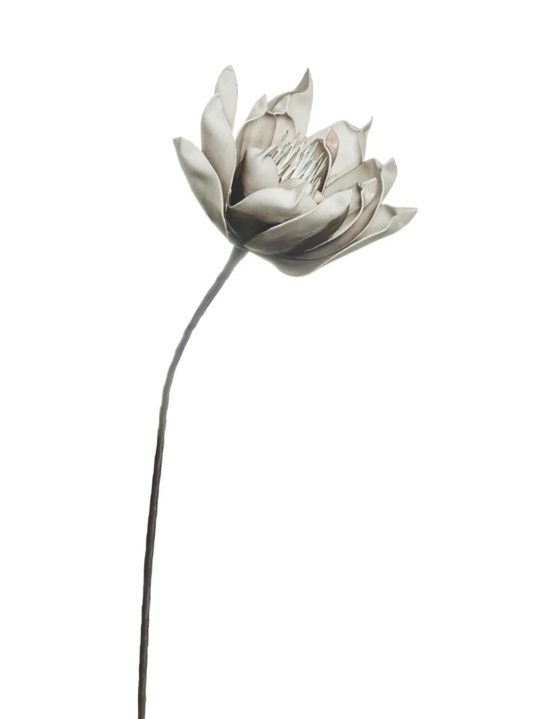 Kunstblume Happia 6045 grau