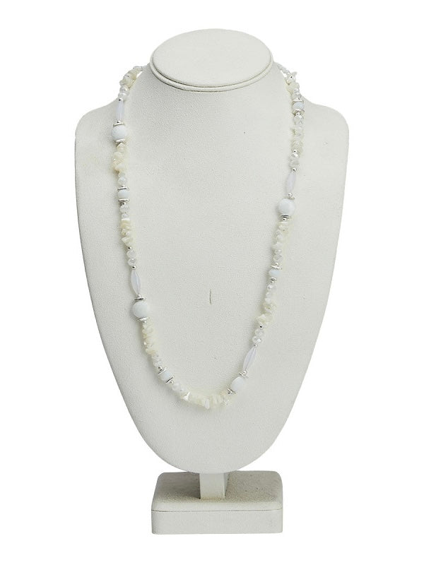 Halskette Julia weiß