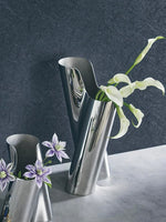 Vase Lituus Edelstahl, in 3 Größen
