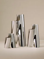 Vase Lituus Edelstahl, in 3 Größen